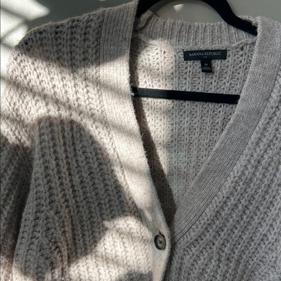 Banana Republic Beige Button-Up Cardigan - Picture 3 of 3